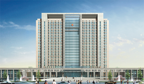 內(nèi)蒙古興安盟黨政綜合辦公大樓會(huì)議室