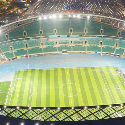 中型體育場(chǎng)擴(kuò)聲系統(tǒng)