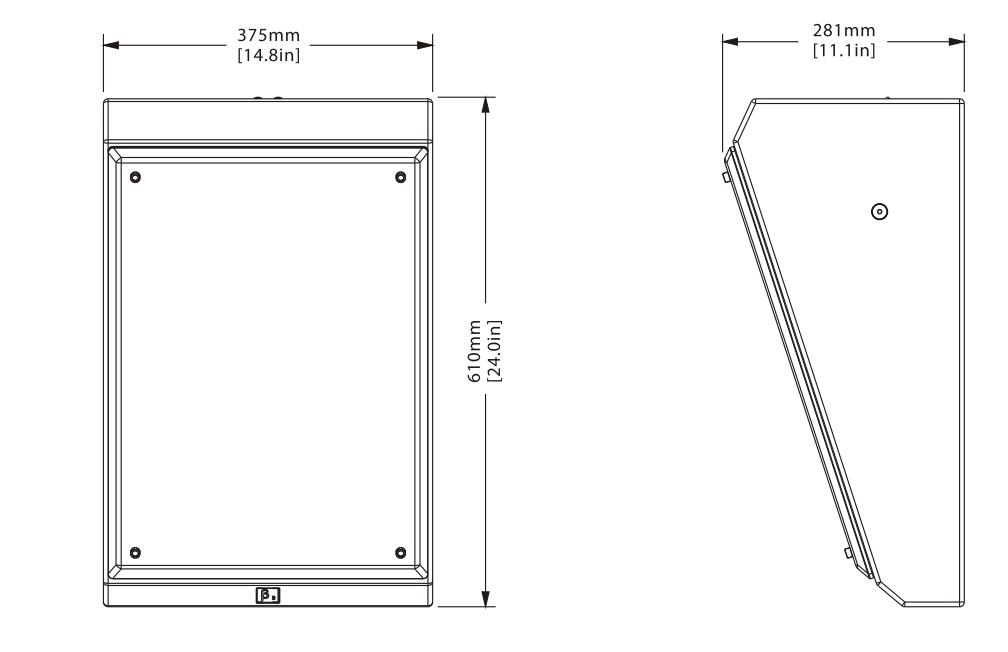 全景聲及巨幕環(huán)境聲揚聲器尺寸圖