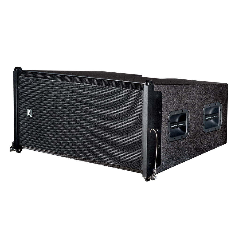 雙15英寸防水低頻線性陣列揚(yáng)聲器