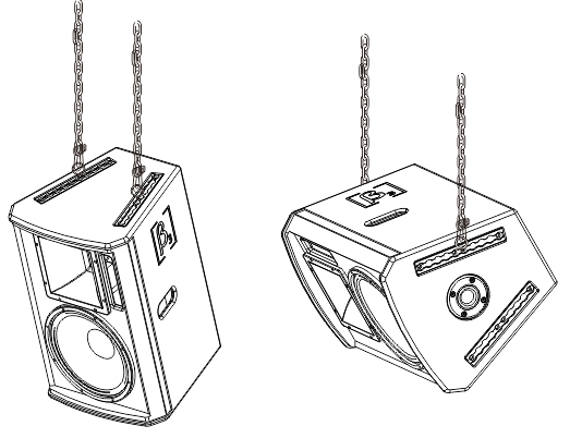 兩分頻全頻揚(yáng)聲器安裝圖