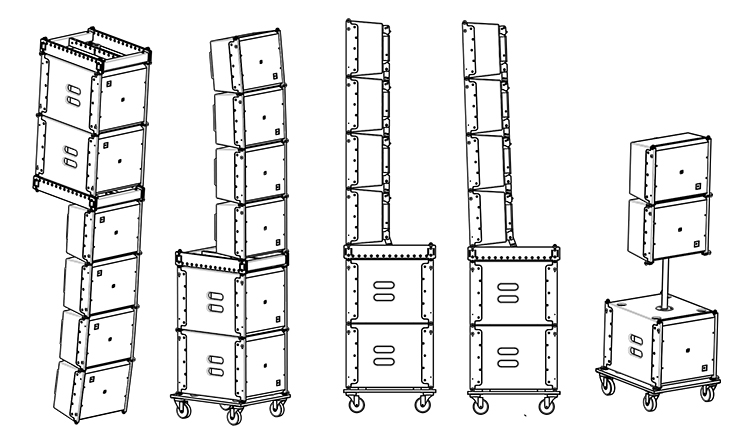 小型流動演出系統(tǒng)安裝圖