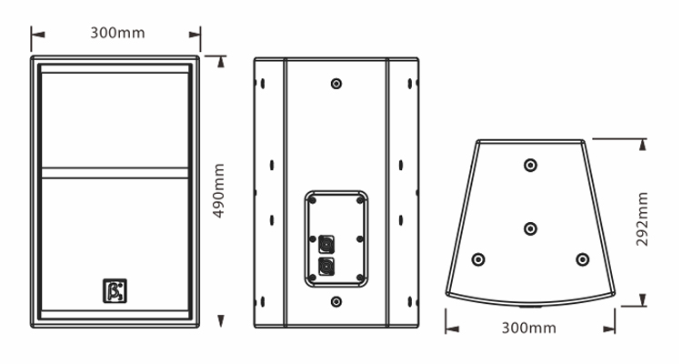 專業(yè)高效率低頻音箱尺寸圖